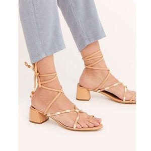 NWT Free People Hermosa Lace Up Sandal